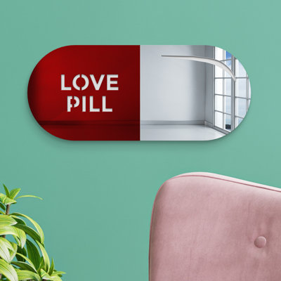 Décoration murale acrylique Love Pill