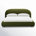 Distressed Green Velvet