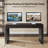 Kaybri Aranza 60”W Solid Wood Base Fluted Desk with Cable Management and Power Outlets-185868859
