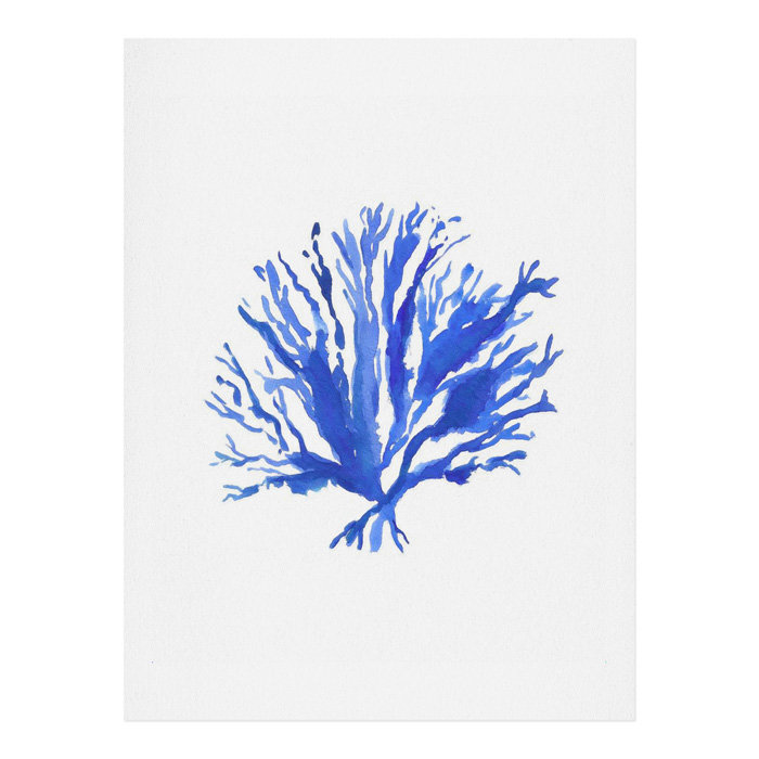 « sea corail », reproduction d’art, H 24 po x l 18 po