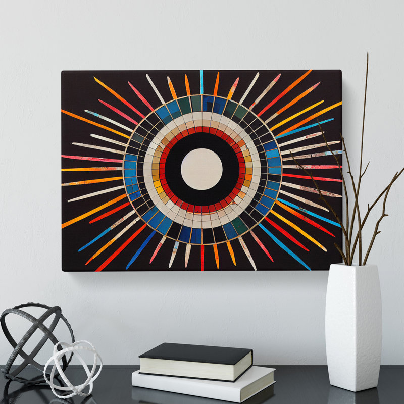 Mind Boggling Modern Abstract - Wrapped Canvas, 40cm H x 60cm W x 3cm D