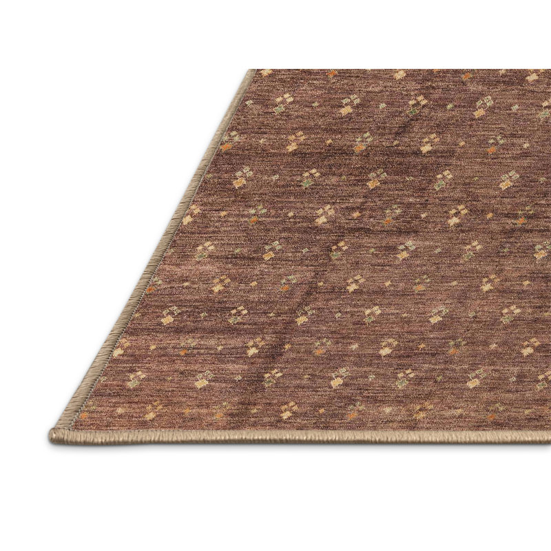Tapis abstrait 100% lavable à la machine 4433, Rectangle de 5 pi x 8 pi
