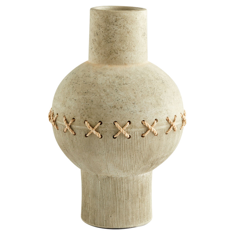 Vase de table fait à la main Eratos par J. Kent Martin, H 16 po x l 10,5 po x P 10,5 po