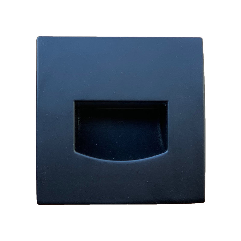 Marchepied STA03 blanc câblé à basse tension, Noir