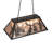 Rustic Lodge 6 - Light Black Pool Table Lights Pendant-16183363
