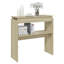 Console Console Table d'entrée pour couloir Table d'appoint étroite en bois d'ingénierie-613496636