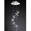 6 - Light Polished Chrome LED Cluster Pendant