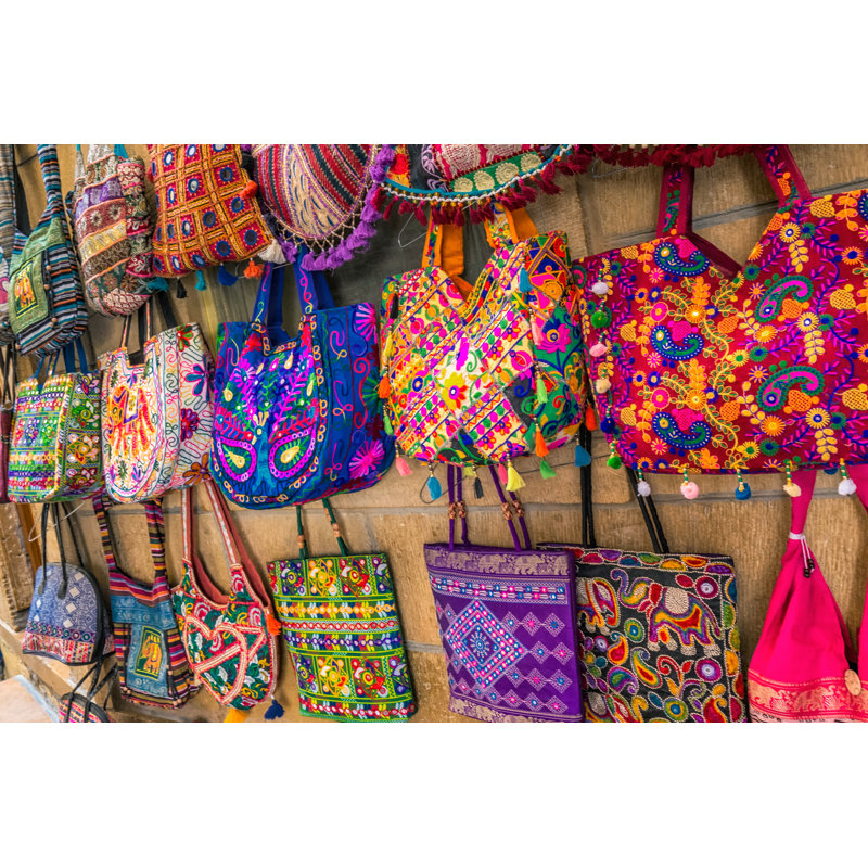 Backpacks And Bags by RuslanKaln - Wrapped Canvas Print, 30cm H x 46cm W x 3.8cm D