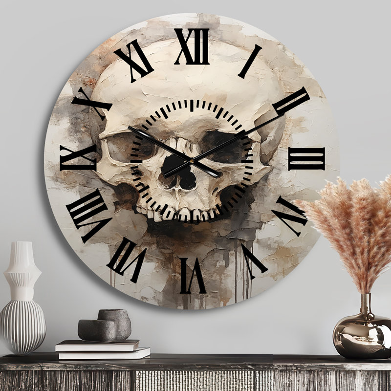 Horloge murale Skeletal Elegance, Médium