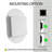 20X34 Inch Oval Recessed Medicine Cabinet, Metal Framed Bathroom Wall Cabinet With Mirror And Adjustable Shelves, Wall Mirror With Storage For Bathroom-385335710