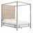 Moyers Upholstered Metal Canopy Bed-643465813-643465806