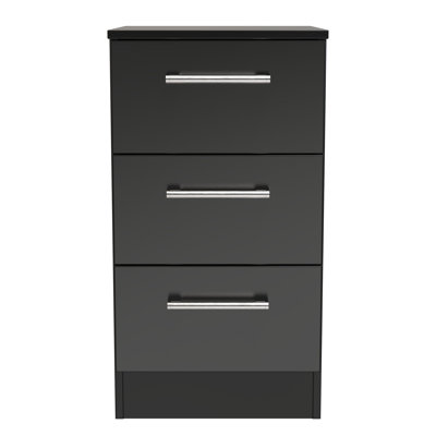 Beraud 37cm W Manufactured Wood Bedside Table
