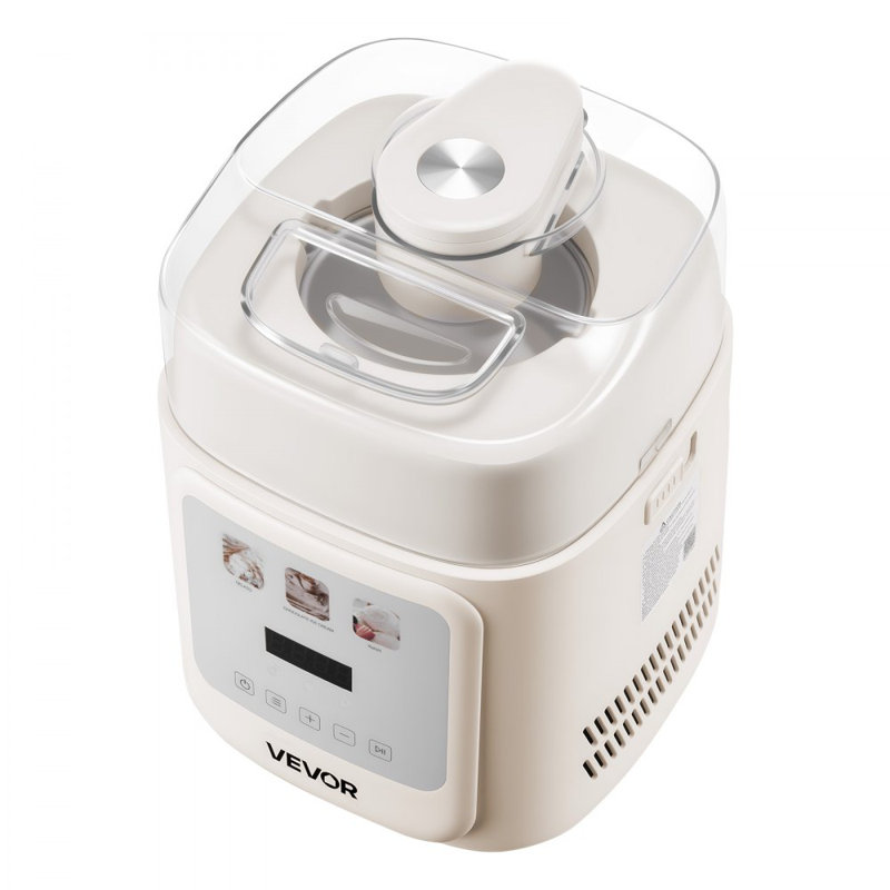 Machine à crème glacée automatique de 1 pte avec compresseur intégré sans pré-congélation