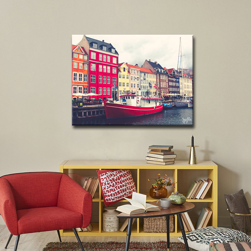 La reine du Danemark par Joelle Joy, reproduction de photo sur toile tendue, H 12 po x l 16 po