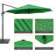 Parasol en porte-à-faux de 132 po avec base-98439978
