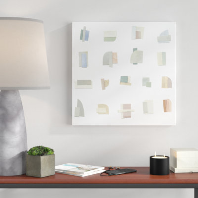 Pixelate I 1 Piece Wrapped Canvas Painting