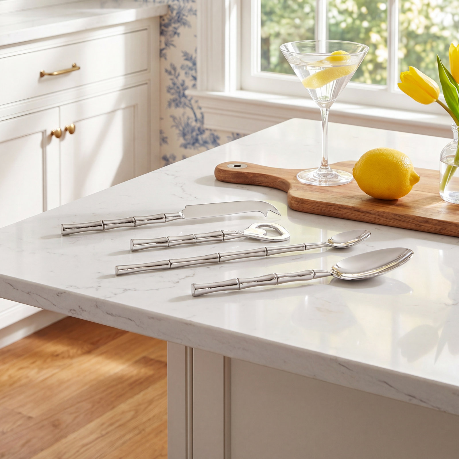 Barrona Bar Tool Set, Gold