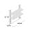 Deans 2 Piece Tiered Shelf with Towel Bar