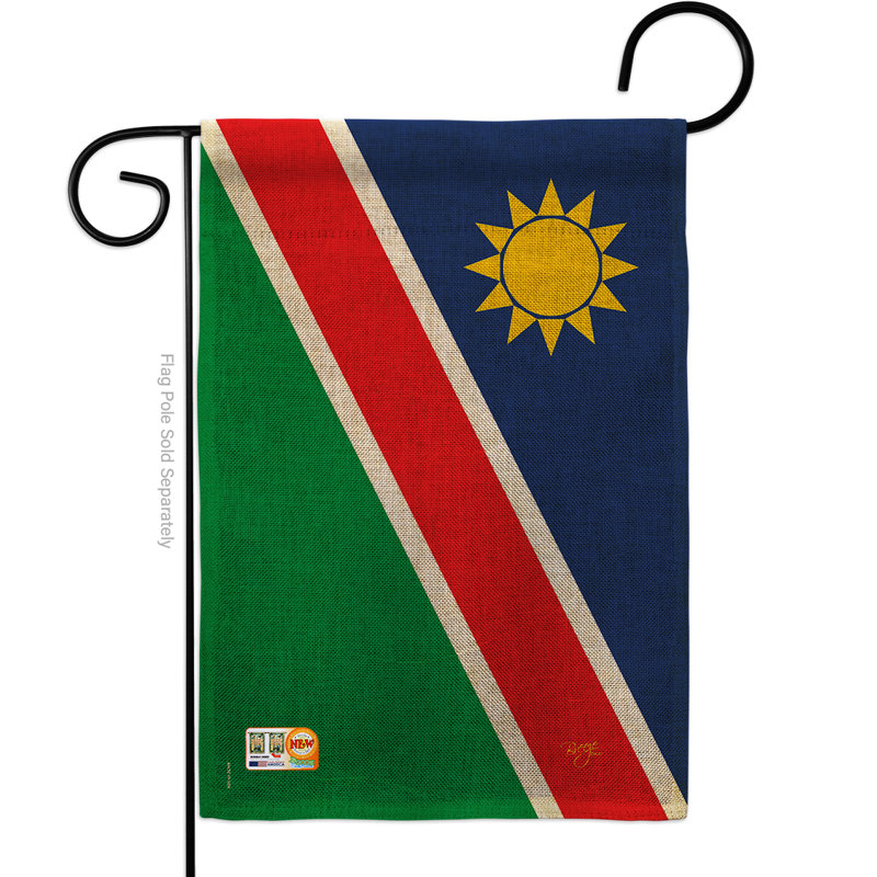 Double Sided 18.5'' H x 13'' W Polyester Garden Flag