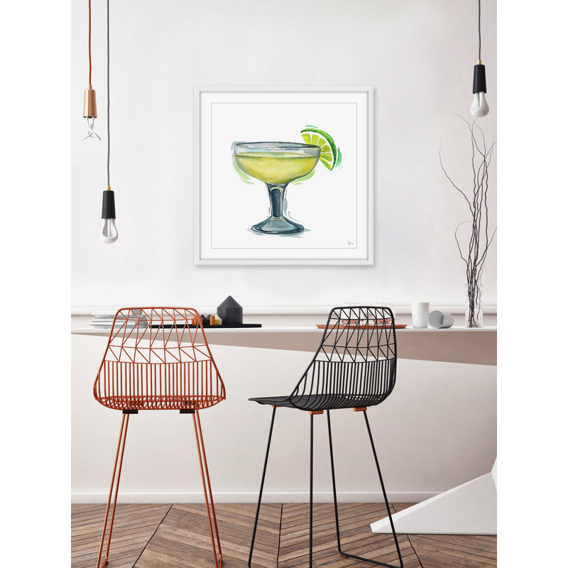 «Margarita Citron» par Eyre Tarney - reproduction de cadre photo, H 12 po x l 12 po x P 1,5 po