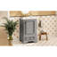 Meuble-lavabo de 20 po Vandergriff avec fabrication en bois massif, panneaux de porte et système de fermeture en douceur pour une utilisation fiable et silencieuse-121114187-121114192