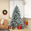 Jabria Lighted Artificial Pine Christmas Tree-847486708