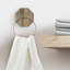 Mango Wood Wall Mounted Towel Ring