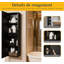 Armoire à linge murale Fumio