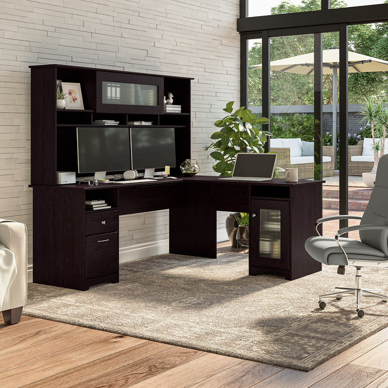 Huckins L-Shaped Computer Desk