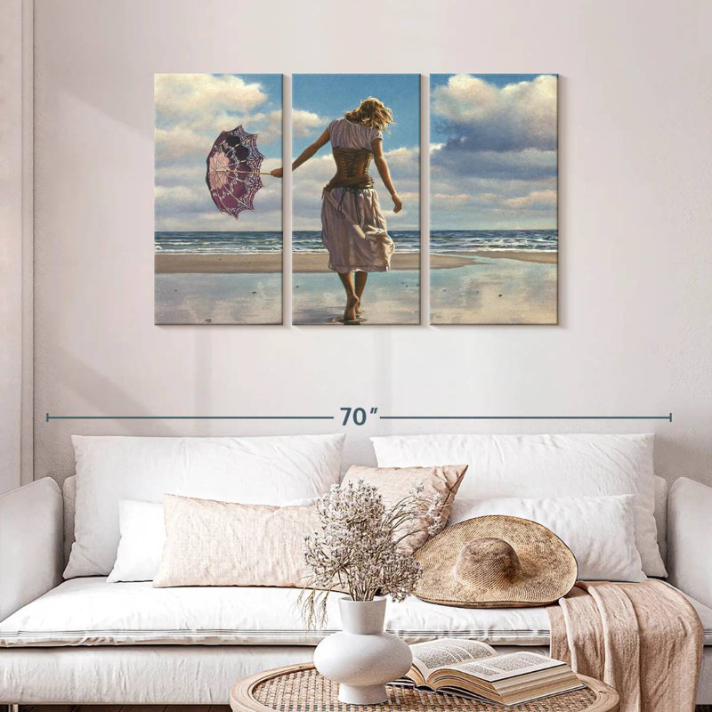Leisha Walking On Broken Clouds, 28" H x 45" W