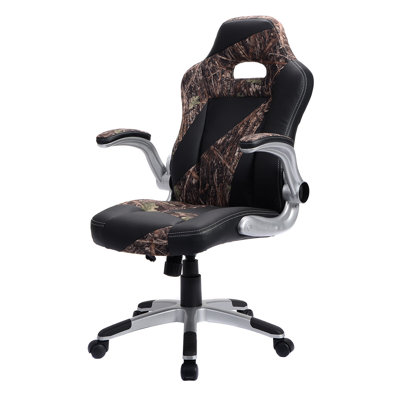 Symple Stuff Cotton and Mesh Gaming Chair
