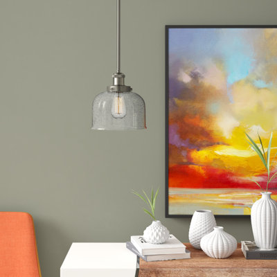 Ballston Urban Bell - 1 Light 8" Stem Hung Mini Pendant