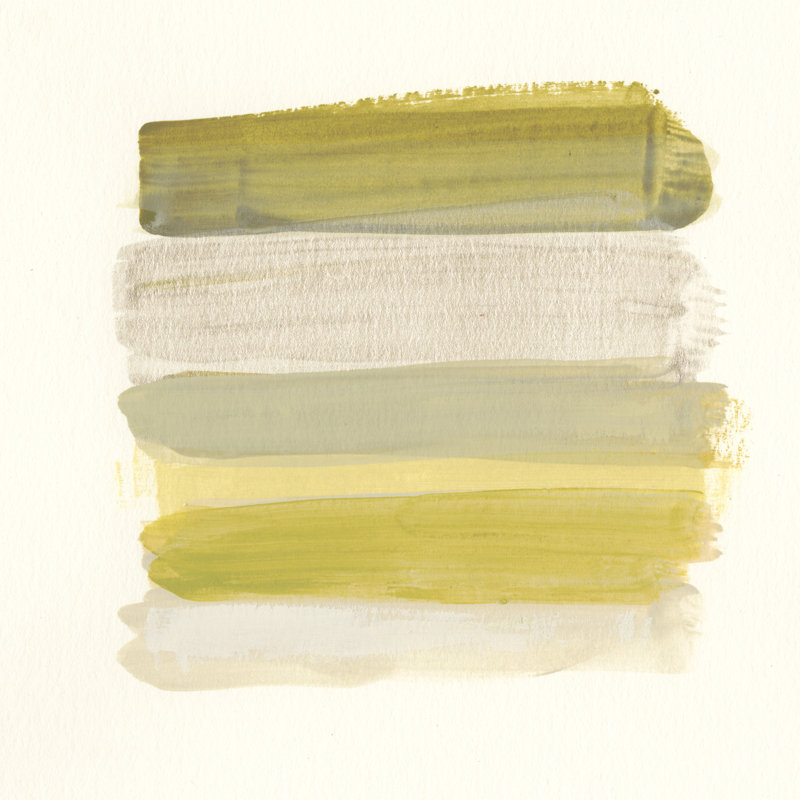 Palette Stack IV by June Erica Vess - Wrapped Canvas Painting, 30cm H x 30cm W
