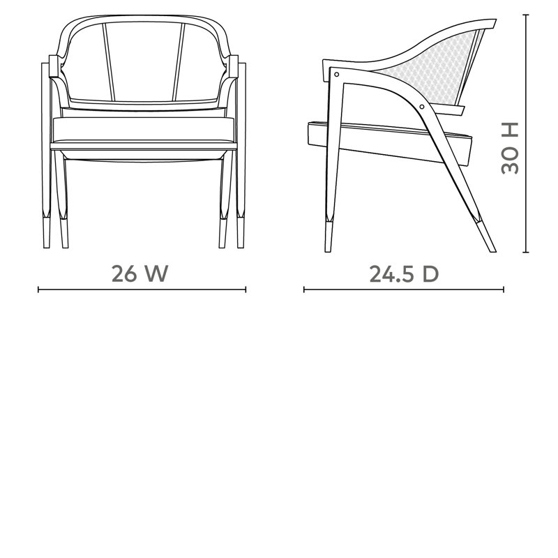 Edward Linen Armchair