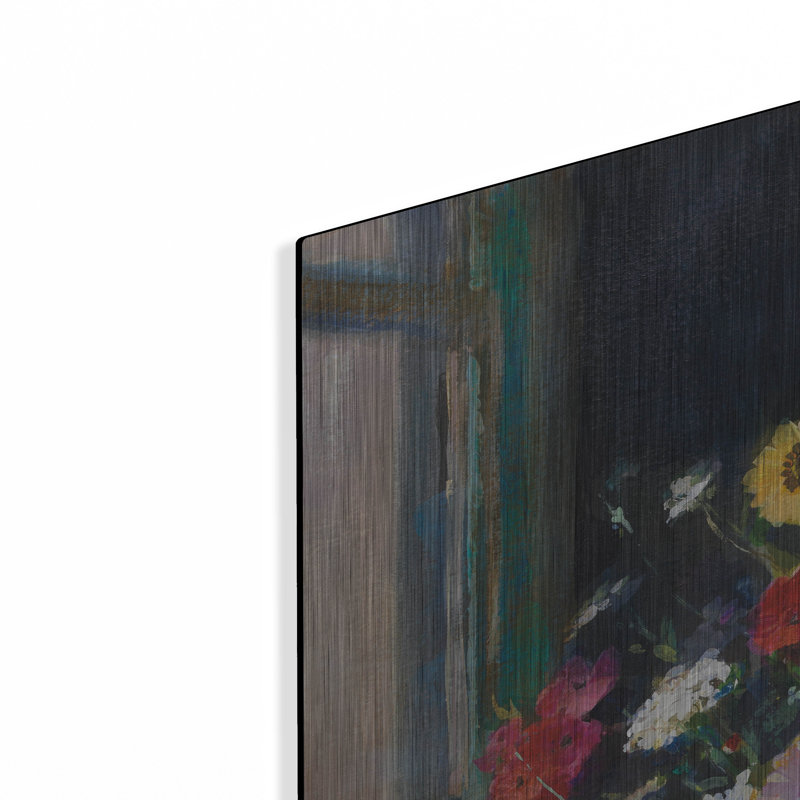Art mural en métal Winston Porter «All Abloom» par Danhui Nai, H 36 po x l 36 po