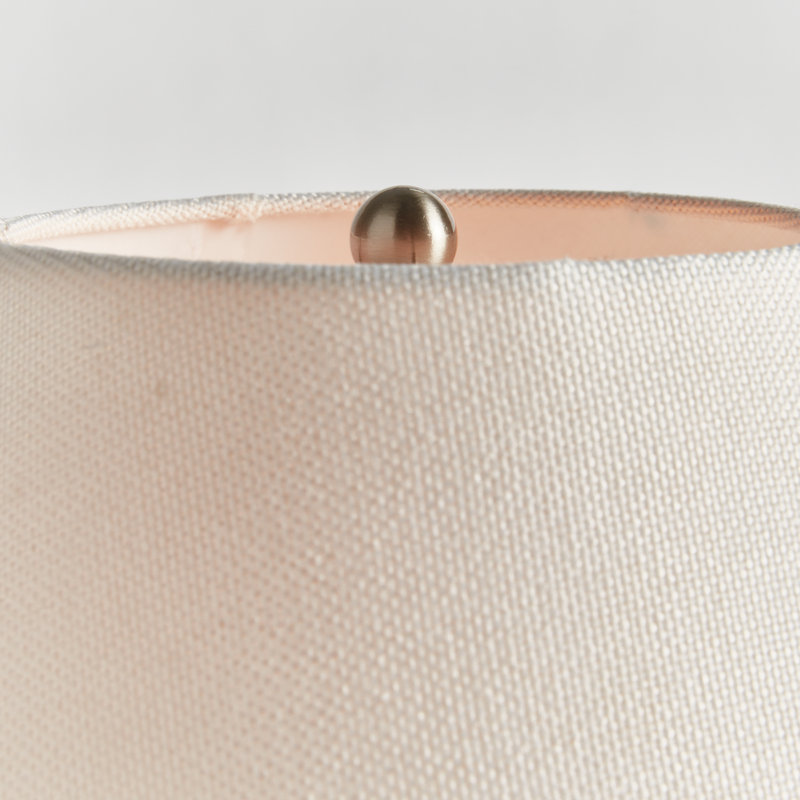 Textured Ceramic Table Lamp 15 in