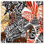 Art abstrait sur toile Wynwood Studio - Art mural abstrait tribal pour la décoration intérieure-1476344069