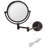 Ayen 8.5" Lighted Wall Mount Magnified Makeup Mirror, Plug In-1759296290