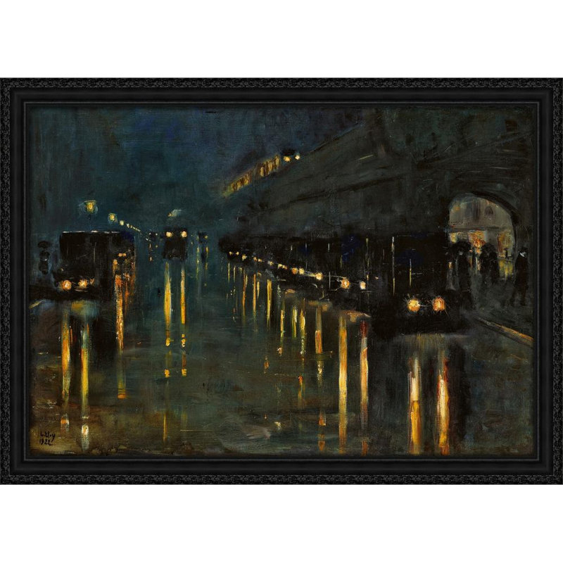 Hochbahnhaus Dessous de la mer (1922), H 28 po x l 39 po