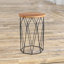 Table de bout cylindrique Lupi