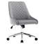 Chaise de bureau en velours Zurich-383726539-383726536