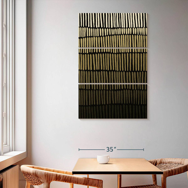 Avery Gradient Ethnic Lines, 65" H x 42" W
