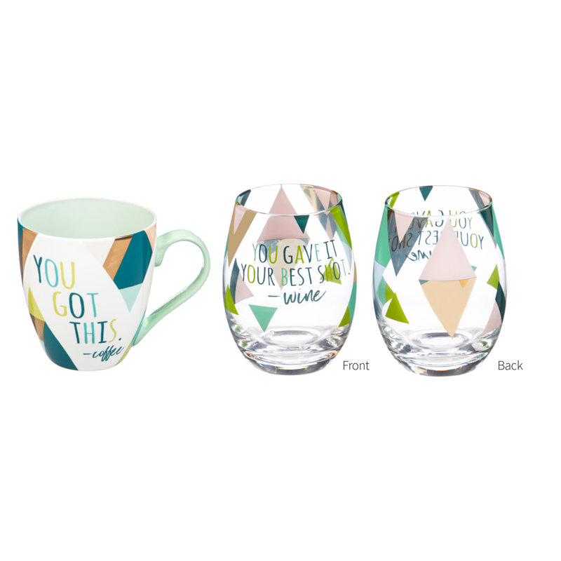 20oz. Handmade Wine Glass Set