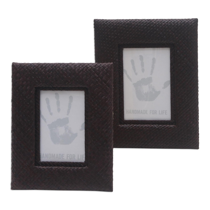 Kirklin Glass Embossed Picture Frame