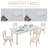 Angeliz Kids 5 Piece Play Or Activity Table and Chair Set-1077971725