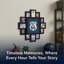 Horloge murale 20 "American Route