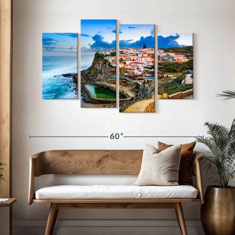 Marchelle Azenhas Do Mar Seascape, 32'' H x 52'' W