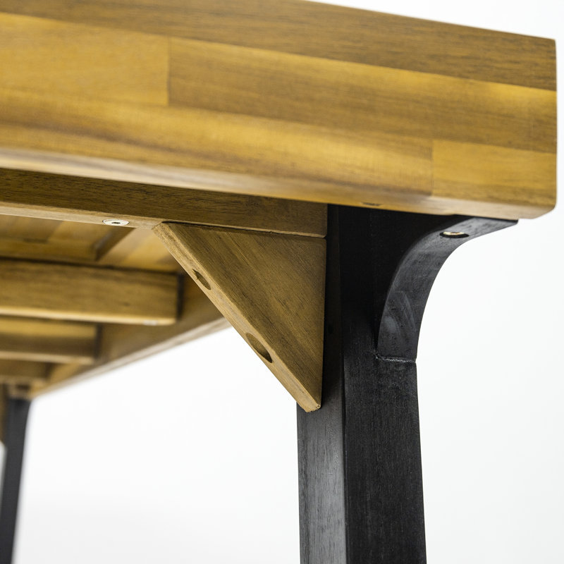 Table de salle à manger en bois pour 6 adultes