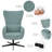 Hanayo Swivel Recliner with Ottoman