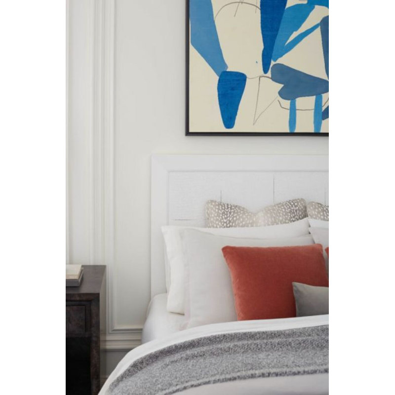 Patricia Solid Wood Bed, Queen, Vanilla